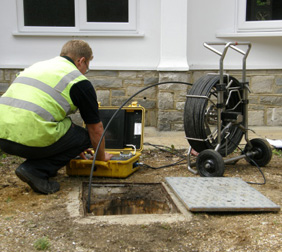 Blocked Drains Examined with a CCTV Drain Survey